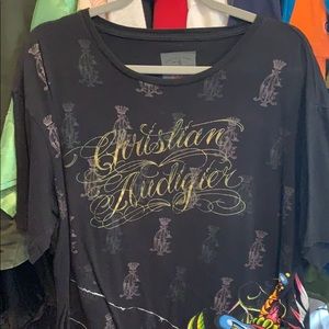 CHRISTIAN AUDIGIER MINT T-SHIRT